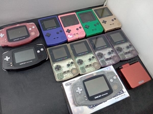 ジャンク GAMEBOYCOLOR5台 GAMEBOYpocket2台 GAMEBOYLIGHT1台 GAMEBOYADVANCE3台 GAMEBOYADVANCESP1台　合計12台セット　動作未確認