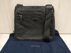 PRADA 250／ナイロンショルダー バッグ ギャランティカード付 ブラック 店舗受取可