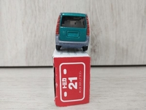 トミカ No.21 ホンダ ステップワゴン 緑メタリック×紫メタリック 赤箱 ロゴ赤字 中国製 トミー_画像2