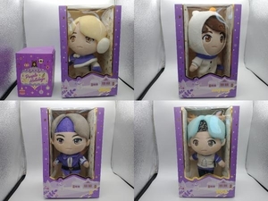 TinyTAN Wishing you Purple Holidays PLUSH TOY4点+Jiminスノーボールセット Jimin,Jung Kook, V,SUGA