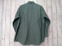 YOKE ヨーク OVERSIZED BIG POCKET SHIRT オーバーサイズビッグポケットシャツ YK22AW0433SH グリーン 1 参考価格￥29,700 店舗受取可_画像2