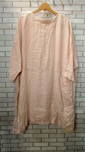 nest robe 半袖ワンピース 薄ピンク レディース フリーサイズ