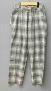 COOTIE クーティー CTE-22S125 Ombre Check 2 Tuck Easy Pants メンズ ロングパンツ 股下73cm Mサイズ ストリート