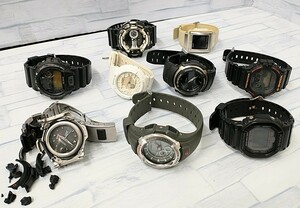 ジャンク ジャンク CASIO G-SHOCK Baby-G 9点 ジーショック 腕時計 可動有 部品取り カシオ ベイビーG