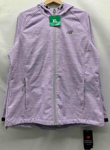 New Balance ニューバランス　Soft Shell Jacket Violet Gio M ソフトシェルジャケット　バイトレットグロー　XLサイズ　タグ付き　美品