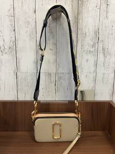 MARC by MARC JACOBS マーク バイ マーク ジェイコブスM0014146 ベージュ ピンク レザー ショルダーバッグ