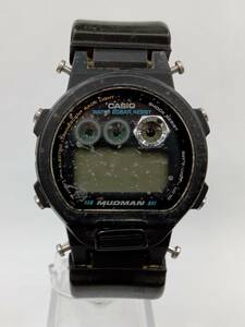 ジャンク CASIO カシオ G-SHOCK ジーショック DW-8400 MUDMAN クオーツ 腕時計 ケース無し 風防キズ・打痕 店舗受取可