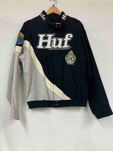 HUF ハフ DAYTONA JACKET ジェケット 20周年 JK00335 ネイビー　サイズL