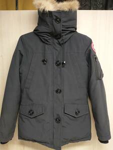 CANADA GOOSE 2530L Montebello Parka XS ダウンジャケット モンテベロ パーカー カナダグース ネイビー レディース ファー取外し可