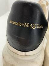 ☆ Alexiander McQueen アレキサンダーマックイーン ローカットスニーカー オーバーサイズ 厚底 サイズ42 ホワイト系 通年_画像9