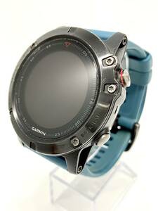 GARMIN Garmin Fenix 5X rechargeable wristwatch smart watch GPS blue Phoenix 