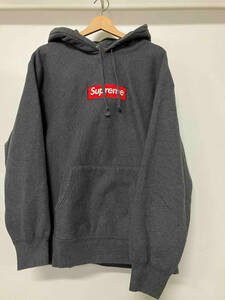 Supreme シュプリーム パーカー Lサイズ グレー 21AW Box Logo Hooded Sweatshirt 裏起毛 メンズ秋冬物