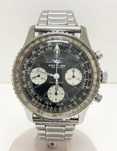 ジャンク 【1円スタート】BREITLING ブライトリング　NAVITIMER ナビタイマー　806 1224861 手巻き　稼働品　ブランド腕時計　ブランド