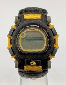 ジャンク 動作未確認 CASIO カシオ G-SHOCK ジーショック DW-003 クォーツ 腕時計 ケース割れ ベルト劣化