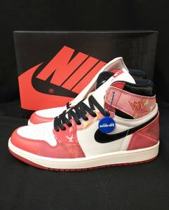 [タグ付・未使用] NIKE SPIDERMAN AIR JORDAN 1 AJ1 ジョーダン スパイダーマン ネクストチャプター 28cm 赤 シカゴ DV1748-601 店舗受取可