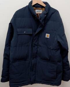 コート Carhartt カーハート/Alpine coatアルパイン/ フード欠品/ ナイロン/ネイビー系/Lサイズ/ フード欠品の為、大幅に減額済