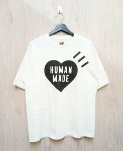 HUMAN MADE/ヒューマンメイド/半袖Tシャツ/袋付き/ホワイト/Lサイズ