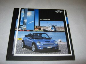 MINI convertible catalog 2004 year option catalog attaching 