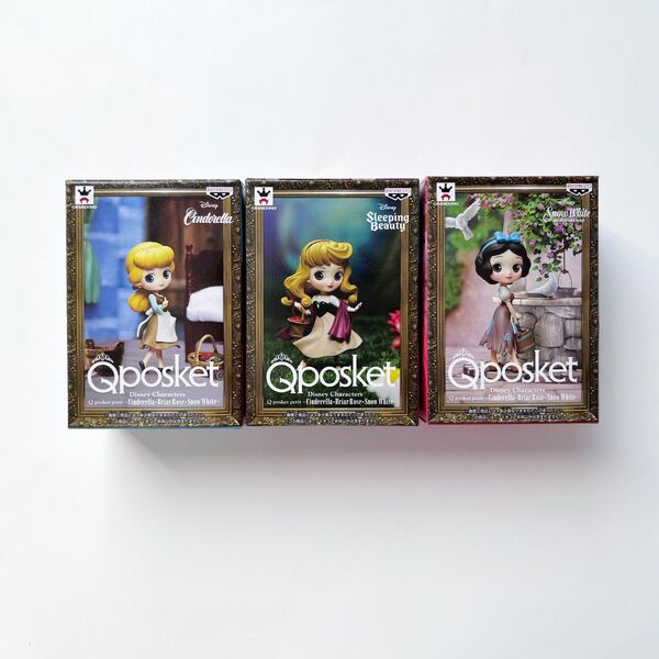 Qposket petit Disney シンデレラ オーロラ 白雪姫