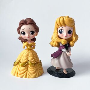 Qposket Disney Characters ベル オーロラ ディズニー フィギュア バンプレスト