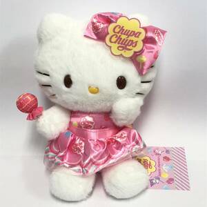 タグ付き♪ ハローキティ ぬいぐるみ チュッパチャプス コラボ サンリオキャラクターズ Sanrio