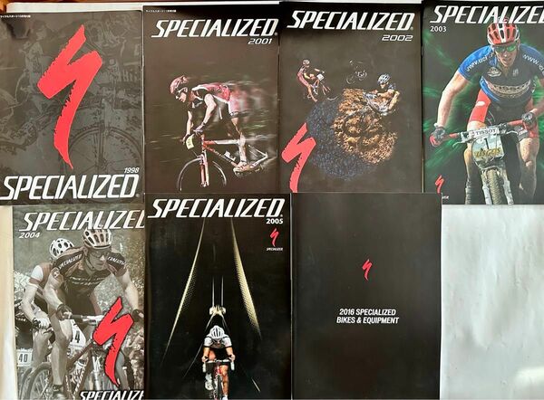 SPECIALIZED/カタログ/1998〜2016/7冊