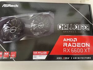 【1円〜】ASRock Radeon RX 6600 XT Challenger D 8GB OC RADEON RX 6600 XT 8GB 128-bit GDDR6 PCI Express No.6