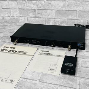 BOSS ワイヤレスレシーバー WS-800R トランスミッター WS-800T