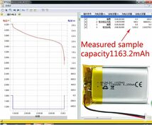 DC 3.7v 1150mAh 102540充電式ポリマーリチウム電池 for Sena 50SモーターサイクルBluetooth_画像3