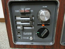 【珍品】CLARION MA-2000A MT-9000A アンプ チューナー クラリオン AUX動作OK 電源OK 現状 昭和レトロ_画像2