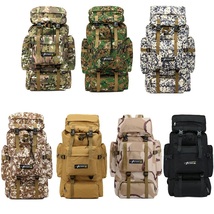 人気品　お色選択可 新入荷 70L 屋外バックパックモール軍事戦術リュックサックスポーツバッグ防水キャンプハイキング旅行_画像2