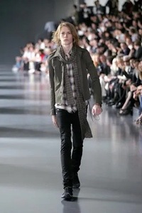 希少 05SS Dior Homme Hedi期 パンツ サイズ:27 イタリア製 美品 スリムパンツ Runway 使用