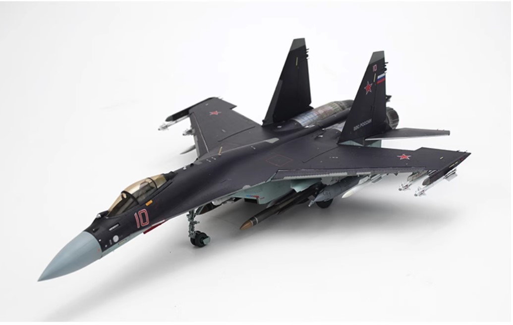 1/72 रूसी वायु सेना Su-35S लड़ाकू विमान, संयोजन और रंग-रोगन, पूर्ण उत्पाद, प्लास्टिक मॉडल, हवाई जहाज, तैयार उत्पाद