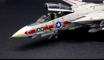  1/72 アメリカ空軍 F-14A VF-1 組立塗装済完成品_画像2