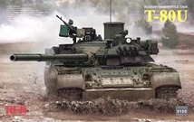 1/35 RYEFIELD MODEL ロシア連邦軍 主力戦車 T-80U 未組立品_画像1