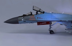 1/48 Russia Air Force SU-35S construction painted final product 