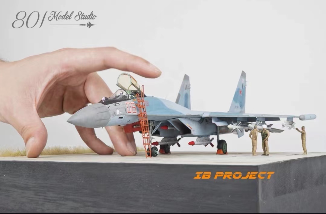 1/72 Russian Air Force SU-35s painted finished product, Plastic Models, aircraft, Finished Product