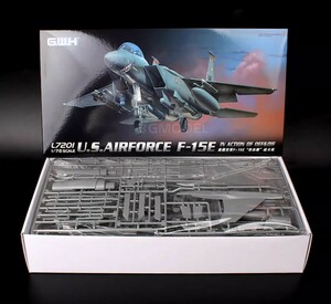 G.W.H 1/72 アメリカ空軍 F-15E プラモデル 未組立品