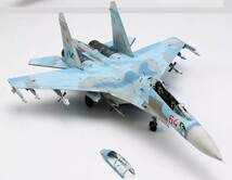 1/48 ロシア空軍 Su-27UB 組立塗装済完成品_画像2