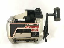 ☆ジャンク品☆RYOBI リョービ 電動リール HI-POWER 剛技 AD電動101 釣具 フィッシング_画像3