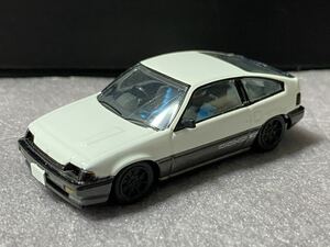 トミカリミテッドヴィンテージneo ホンダ バラードスポーツCR-X カスタム品 現状 ジャンク ローダウン 右側ミラー欠品