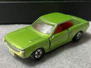 ミニカー トミカ 当時物 NO.26 TOYOTA トヨタ セリカ 1600GT ダルマ イエローグリーンメタ 日本製 絶版