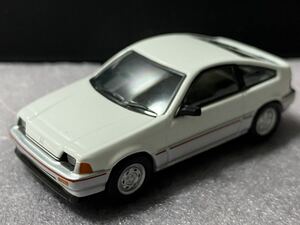 京商 1/64 ホンダミニカーコレクション Honda CR-X 白 サークルKサンクス ルース