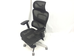 【引取限定】COFO Chair Premium コフォ FCC-XB ブラック メッシュ アームチェア チェア プレミアム 中古 美品 直 G8381561