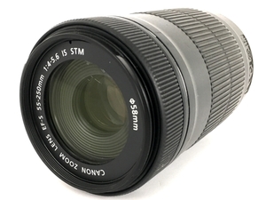 Canon EFS 55-250mm IMAGE STABILIZER F4-5.6 IS STM カメラ レンズ ジャンク Y8397910