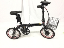 TRANS MOBILLY NEXT AL-FDB163E-N 16インチ 電動アシスト 折りたたみ式 自転車 中古 美品 楽 G8357410_画像3