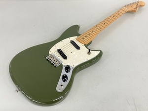 Fender Mexico Mustang エレキギター オリーブ フェンダー ギター 弦楽器 中古 K8386643