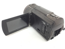 SONY FDR-AX45 Handycam 4K デジタル ビデオカメラ レコーダー 2018年製 ハンディカム ソニー ジャンク G8301476_画像5