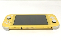 Nintendo 任天堂 Switch Lite HDH-001 スイッチ ライト 家庭用 携帯 ゲーム機 保護ガラス 付き 中古 F8418613_画像4