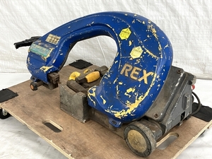 【引取限定】 REX XB180 MANTIS 180 バンドソー ハンドル タイヤ破損有 ジャンク 直 Y8424874